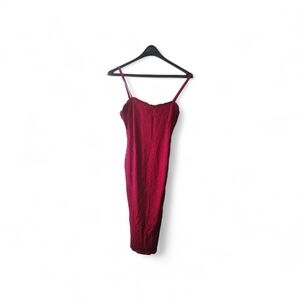 Elegant Red Maxi Dress